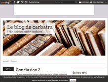 Tablet Screenshot of carbatra.over-blog.com