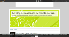 Desktop Screenshot of massages-sensuels-naturistes-paris.over-blog.com