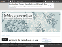 Tablet Screenshot of crea-papillon.over-blog.com