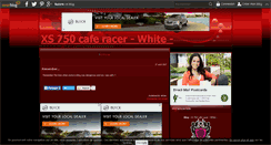 Desktop Screenshot of caferacer.over-blog.fr