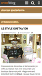 Mobile Screenshot of douceur-gustavienne.over-blog.com