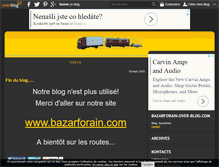 Tablet Screenshot of bazarforain.over-blog.com