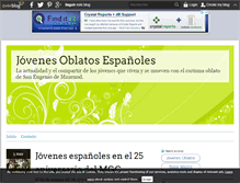 Tablet Screenshot of jovenesoblatos.over-blog.es