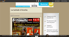 Desktop Screenshot of laballadedaranka.over-blog.fr