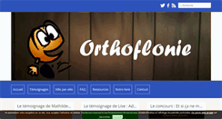 Desktop Screenshot of orthoflonie.over-blog.com