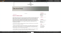 Desktop Screenshot of lavieparisienne.over-blog.com