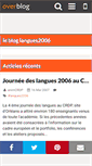 Mobile Screenshot of langues2006.over-blog.com