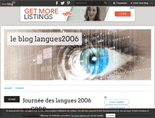 Tablet Screenshot of langues2006.over-blog.com