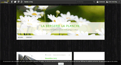 Desktop Screenshot of bergerielaplanche.over-blog.fr