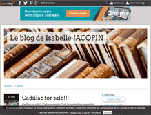 Tablet Screenshot of isabelle-jacopin.over-blog.com