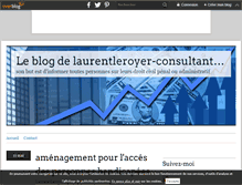 Tablet Screenshot of laurentleroyer-consultant.over-blog.com