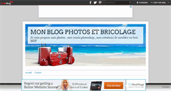 Desktop Screenshot of photos-bricolage.over-blog.com