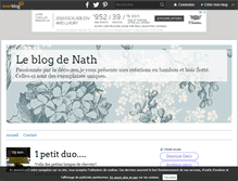 Tablet Screenshot of nath.deco-zen.over-blog.com