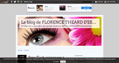 Desktop Screenshot of florence-theard.over-blog.com