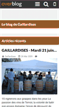 Mobile Screenshot of gaillardises.over-blog.com