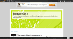 Desktop Screenshot of farmaonline.over-blog.es
