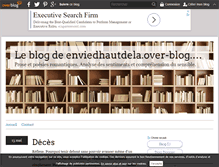 Tablet Screenshot of enviedhautdela.over-blog.com