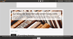 Desktop Screenshot of lesilvercafe.over-blog.com