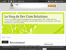 Tablet Screenshot of devcomsolutions.over-blog.com