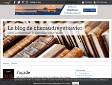 Tablet Screenshot of chezaudreyetxavier.over-blog.com