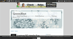 Desktop Screenshot of greenbot.over-blog.com