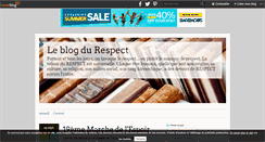 Desktop Screenshot of lerespect.over-blog.com