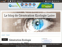 Tablet Screenshot of generationecolgie-loire42.over-blog.com