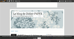 Desktop Screenshot of f4ffx.over-blog.com