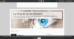 Desktop Screenshot of lycee-fresnel.over-blog.com