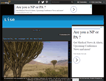 Tablet Screenshot of lisemoreau.over-blog.com