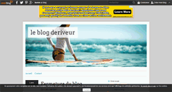 Desktop Screenshot of deriveur.over-blog.com