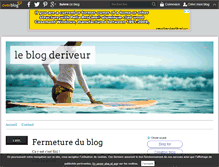 Tablet Screenshot of deriveur.over-blog.com