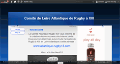Desktop Screenshot of comite44-rugby13.over-blog.com