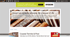 Desktop Screenshot of collectif-syndical-classe.over-blog.com
