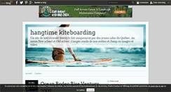 Desktop Screenshot of hangtime.over-blog.com