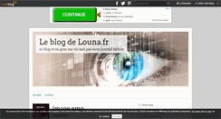 Desktop Screenshot of lounahotmail.fr.over-blog.com