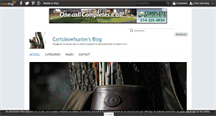 Desktop Screenshot of cortobowhunter.over-blog.com