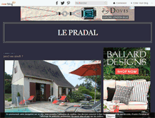 Tablet Screenshot of lepradal.over-blog.fr