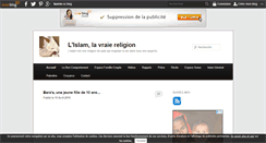 Desktop Screenshot of fiere-detre-musulmane.over-blog.com