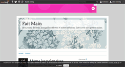 Desktop Screenshot of faitmain.over-blog.com