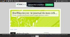 Desktop Screenshot of evereve.over-blog.com