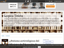 Tablet Screenshot of logicateista.over-blog.es