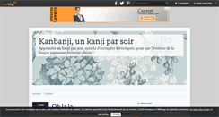 Desktop Screenshot of kanbanji.over-blog.com