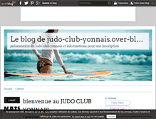 Tablet Screenshot of judo-club-yonnais.over-blog.fr