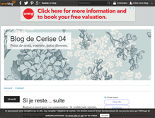 Tablet Screenshot of cerise04.over-blog.com