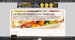 Desktop Screenshot of halshop.over-blog.com