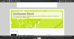 Desktop Screenshot of guillaumegirod.over-blog.com