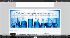 Desktop Screenshot of chlorelle.over-blog.com