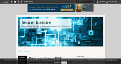 Desktop Screenshot of jeuxethistoire.over-blog.com