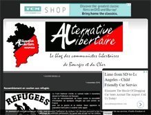 Tablet Screenshot of libertaire18.over-blog.com